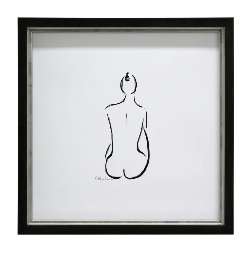 obraz akt 32,5x32,5cm